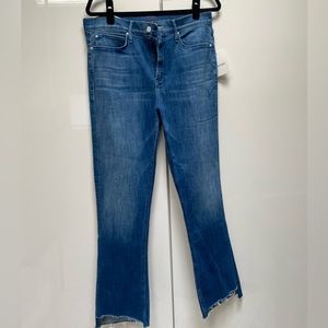 Mother Jeans The Runaway Step Fray Size 33